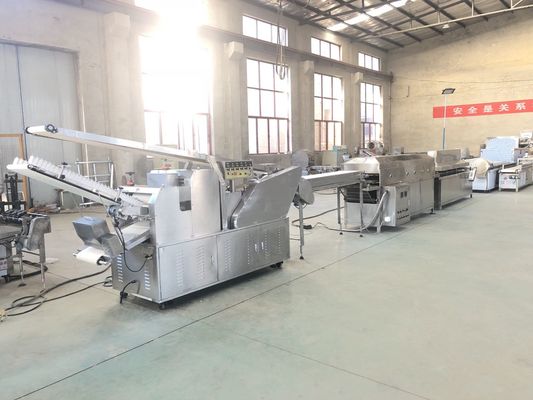 PLC Lebanon Pita Bread Production Line For Food Plant