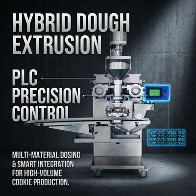 Two Year Warranty Cookie Production Line Overseas Installation Training Included