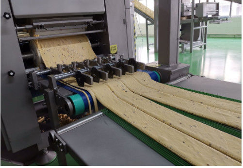 Siemens PLC Control 420mm Belt Pastry Production Line
