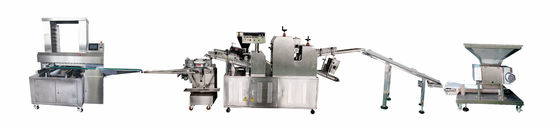 304SS 4500w Baguette Production Line For Bakery Bread