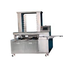Auto Encrusting 2KW Moon Cake Production Line For Food Plant